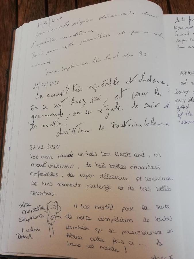 Chez Marlyse-Chambres Et Table D'Hotes Saint-Maurice-sur-Moselle Exterior foto